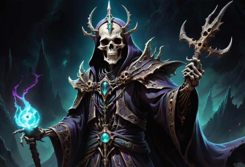 00007-[number]-3264728401-hyper detailed masterpiece, dynamic, awesome quality, male  lich, undead wizard, skeletal appearance, tattered robes, staff, emp.png